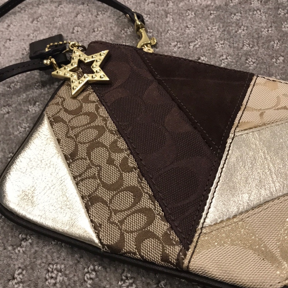 Coach Patchwork Collection Wristlet - Picture 3 of 4